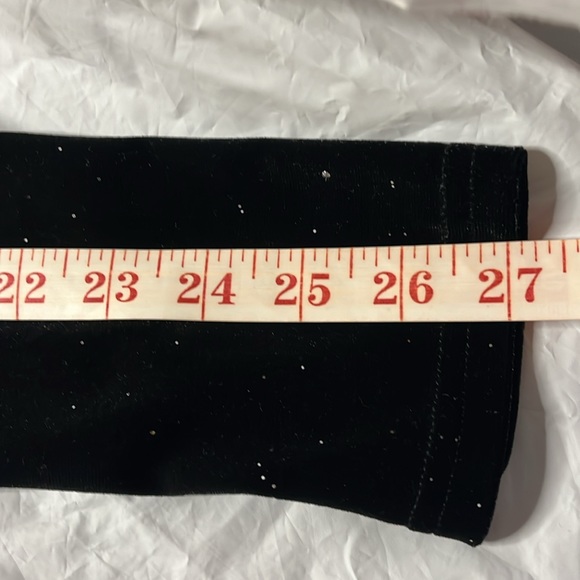 Shein black long sleeve dress with silver glitter. Women’s size large - Picture 7 of 14